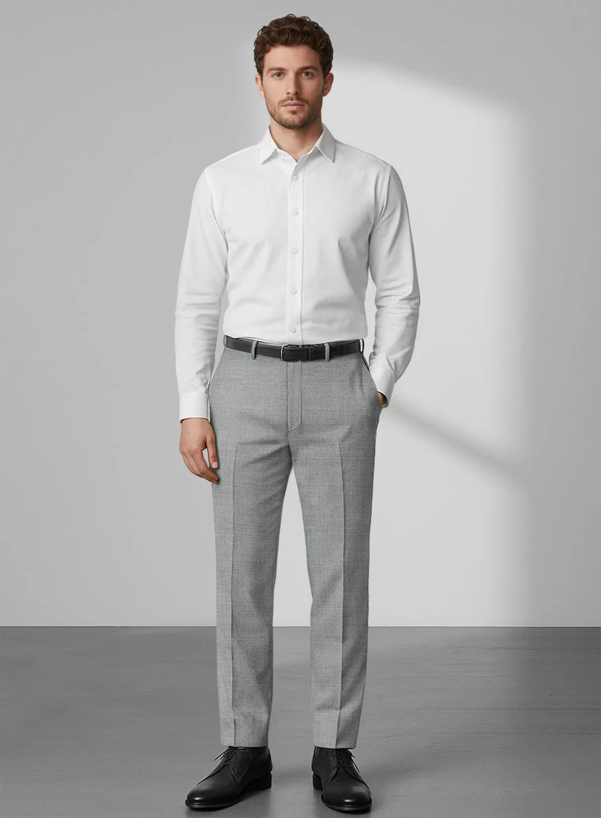 Loro Piana Zelander Light Gray Wool Suit - Image 6