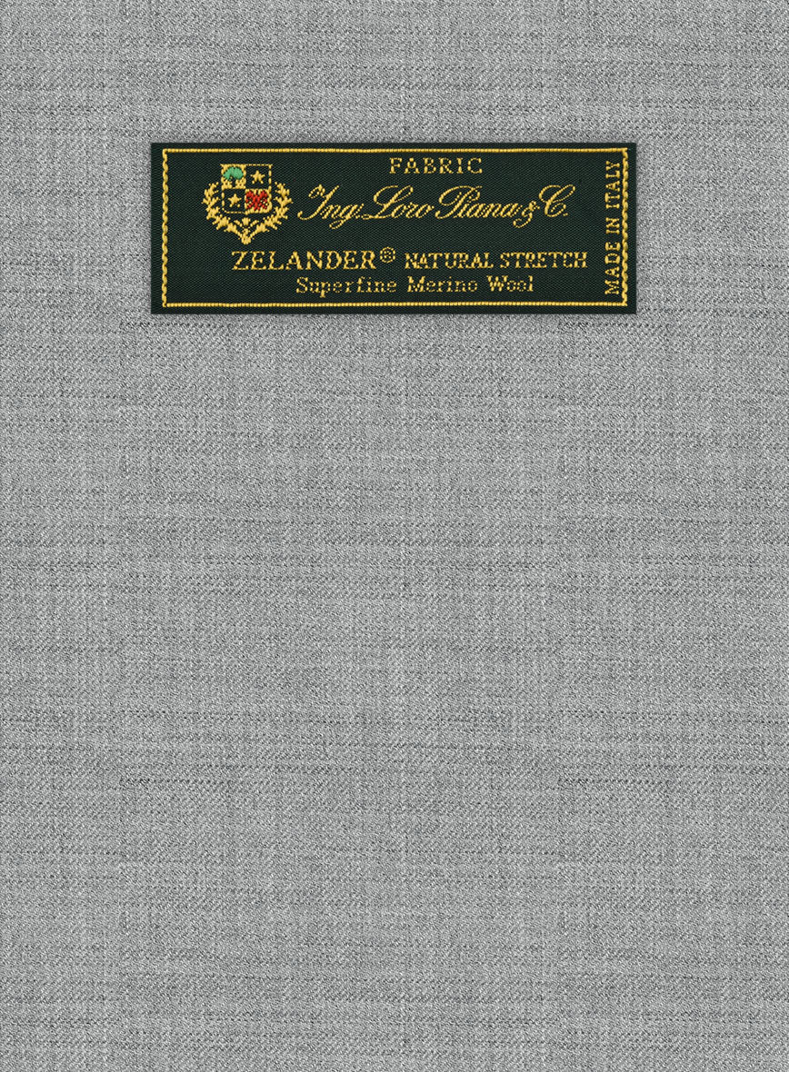 Loro Piana Zelander Light Gray Wool Suit - Image 7
