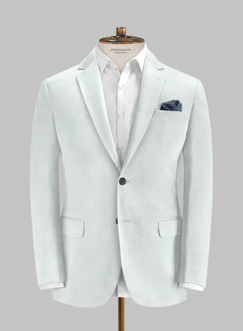 Loro Piana Zod Light Gray Cotton Suit - Image 2
