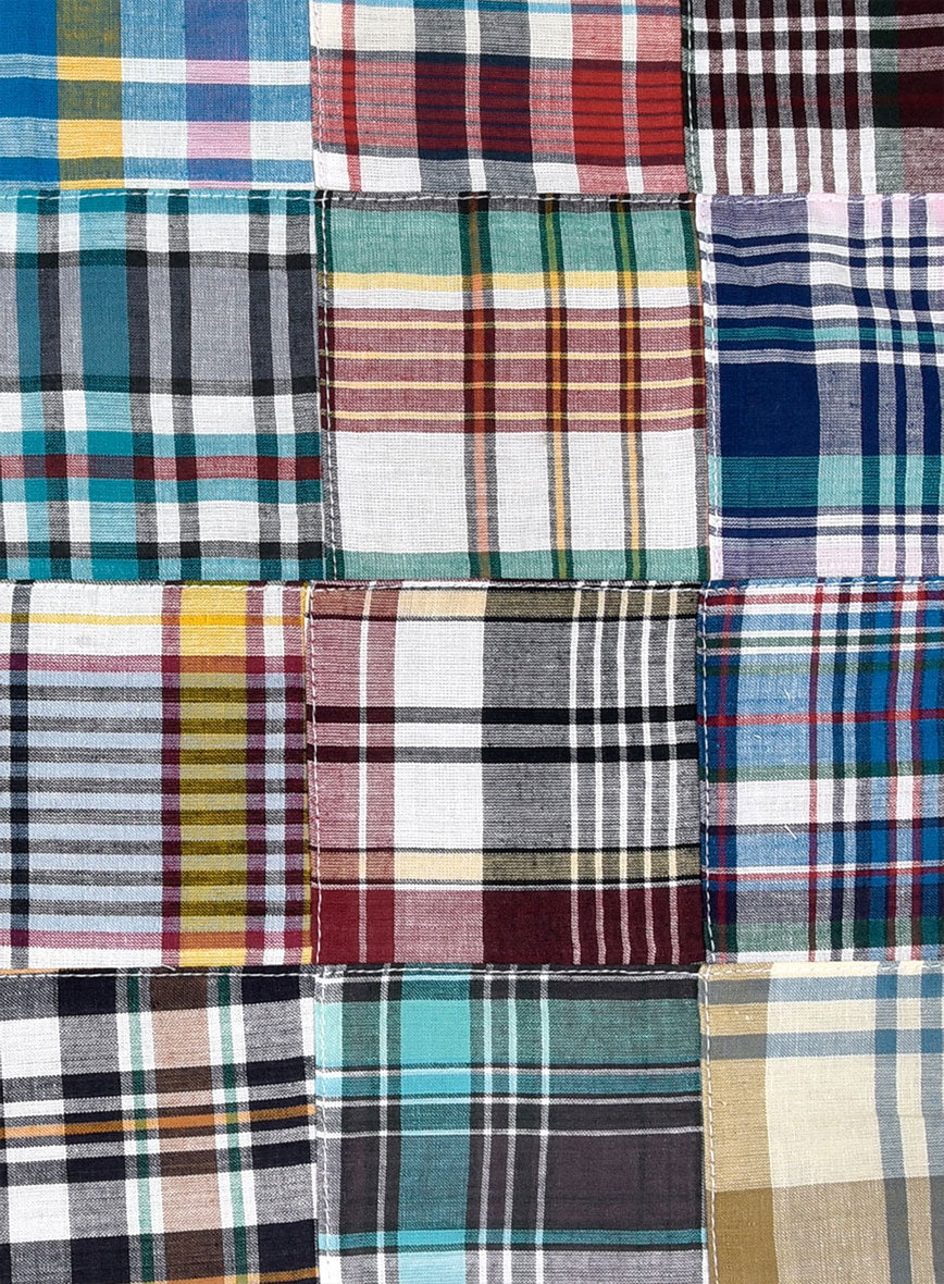 Madras Patchwork Shirt - Image 5