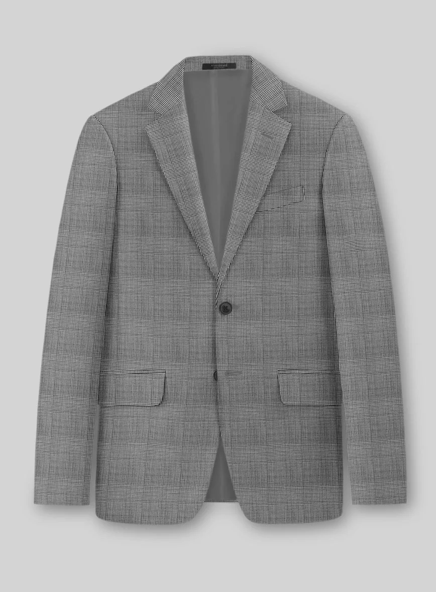 Marco Stretch Belluno Glen Wool Jacket
