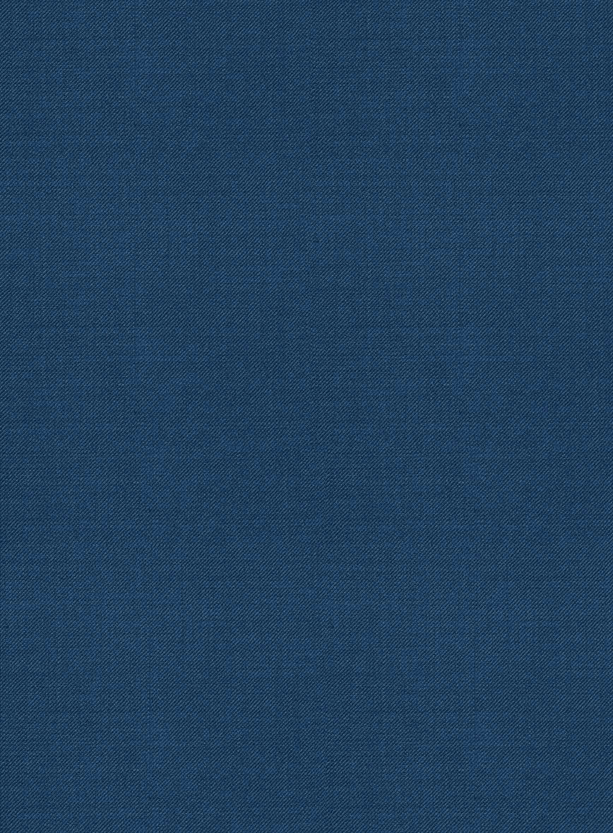 Marco Stretch Casa Blue Wool Pants - Image 3