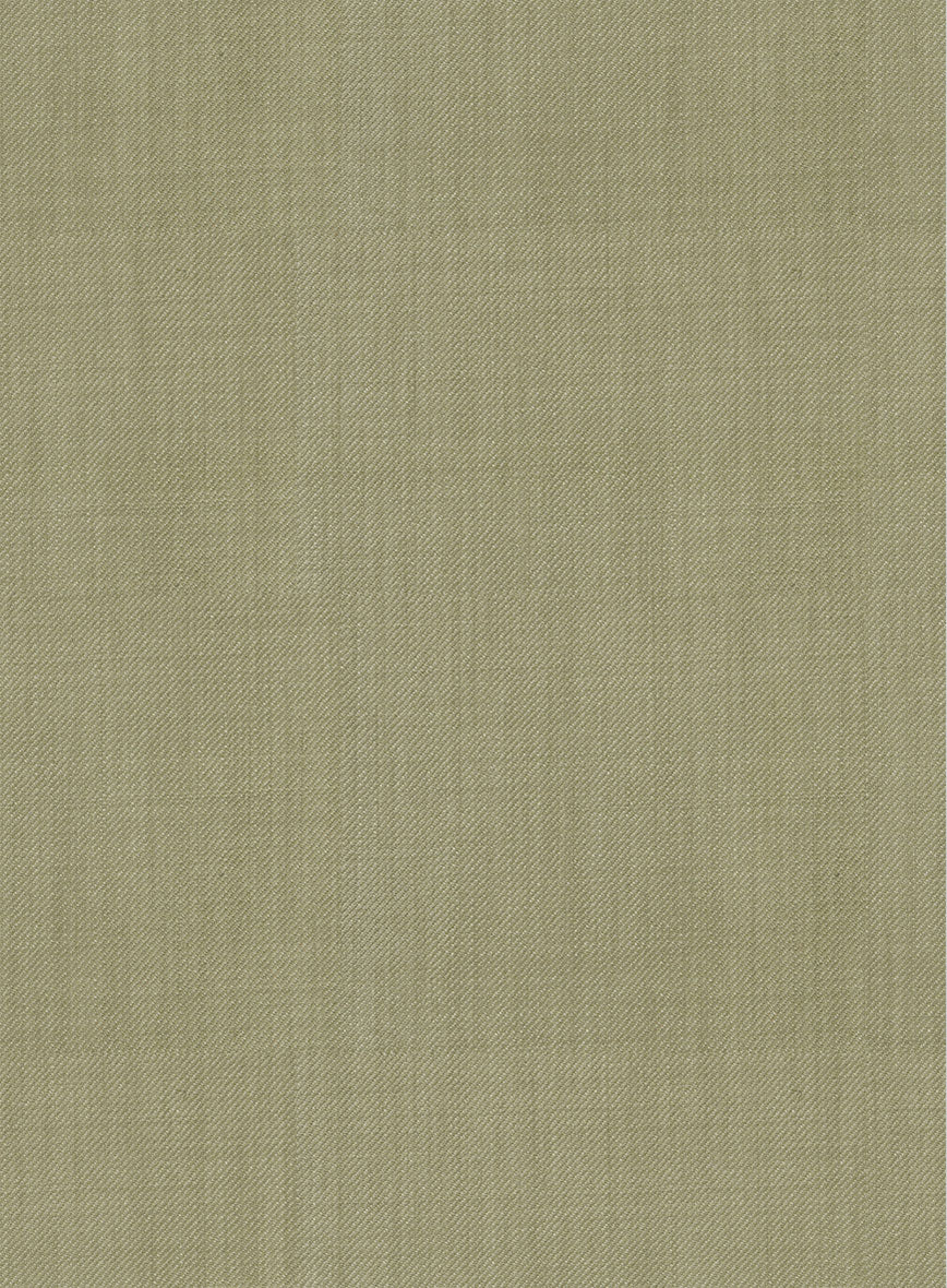 Marco Stretch Dark Khaki Wool Jacket - Image 3