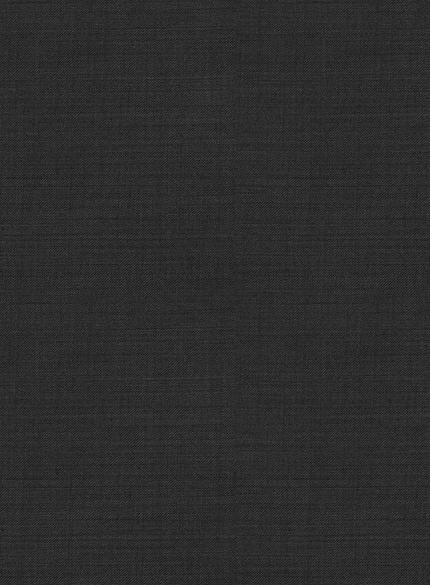 Marco Stretch Deep Gray Wool Pants - Image 3