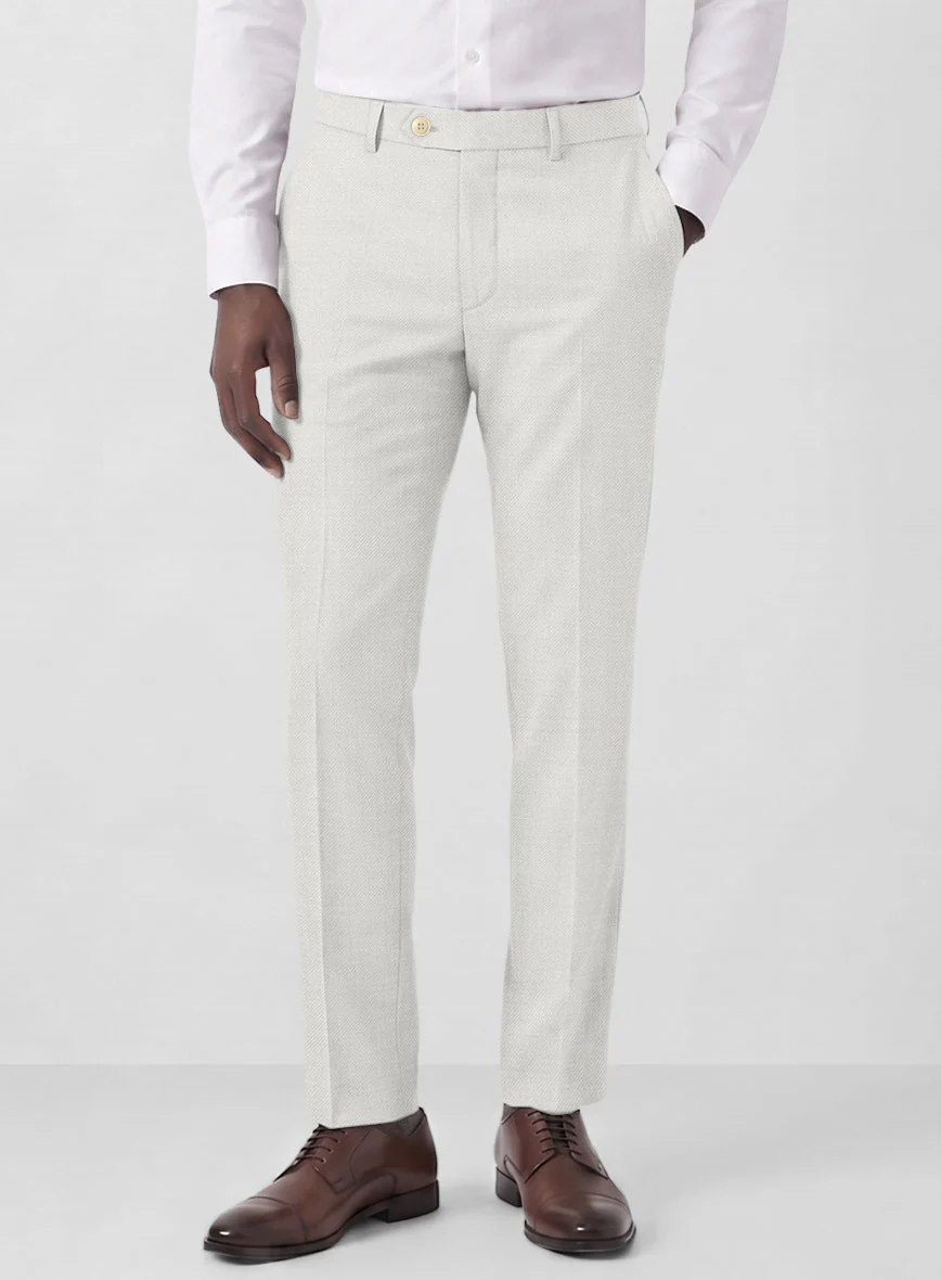 Marco Stretch Fawn Wool Suit - Image 6