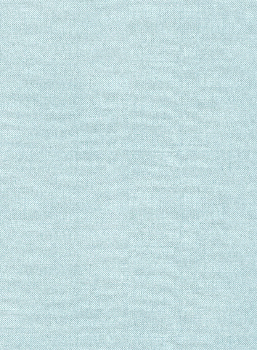 Marco Stretch Light Blue Wool Jacket - Image 3