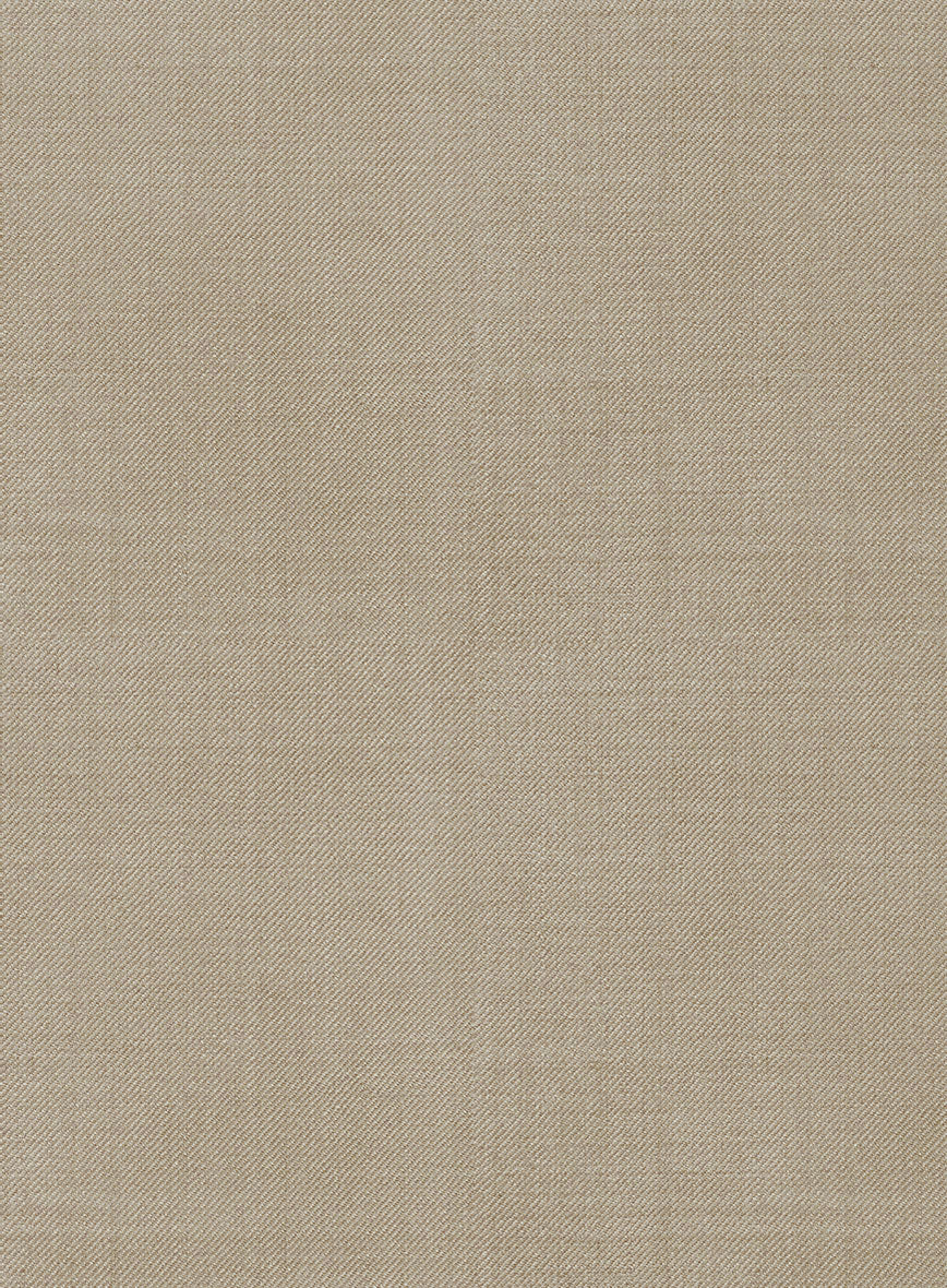 Marco Stretch Light Brown Wool Jacket - Image 3