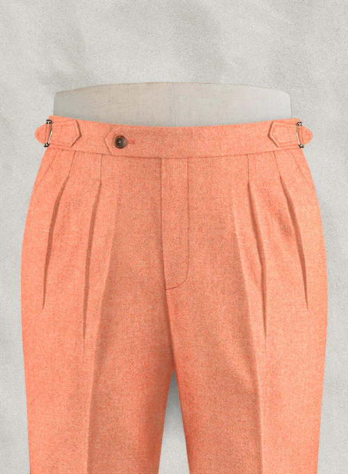 Melange Musk Highland Tweed Trousers - Image 2