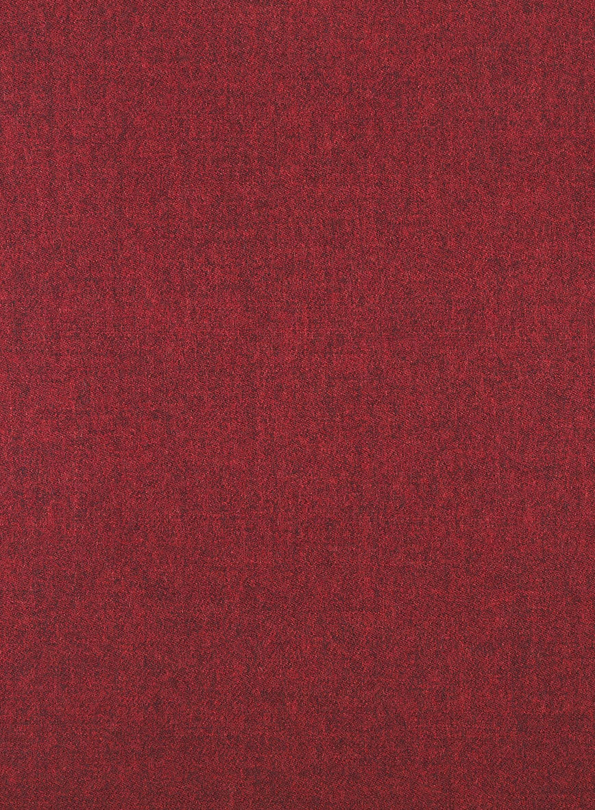 Melange Titan Red Tweed Overcoat - Image 4