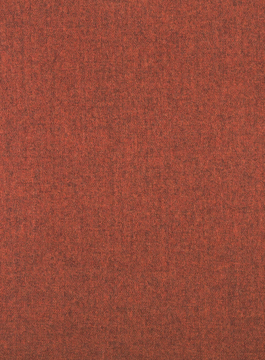 Melange Titan Rust Tweed Pea Coat - Image 3