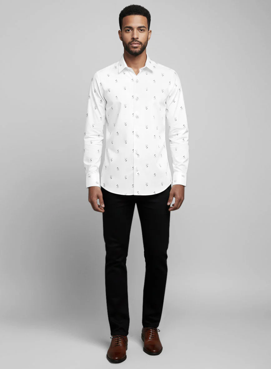 Mickey Motif Cotton Shirt - Image 4