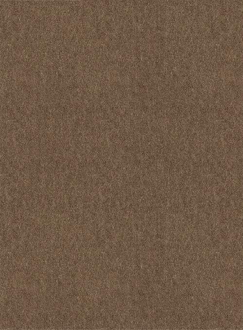 Mid Brown Flannel Wool Danish Style Sports Coat - Image 7