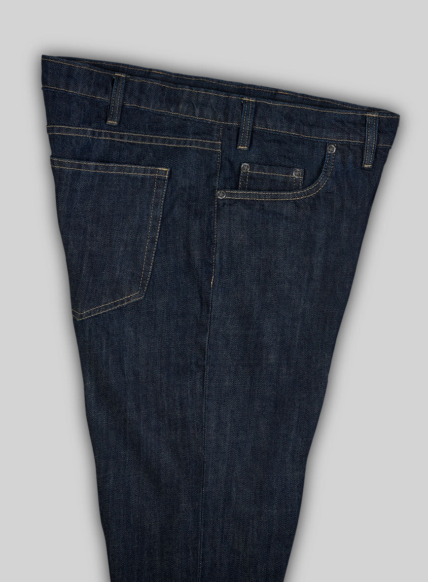 Mid Weight Blue Jeans - Image 6