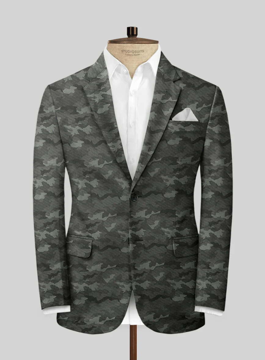 Modern Gray Camo Suit - Image 3