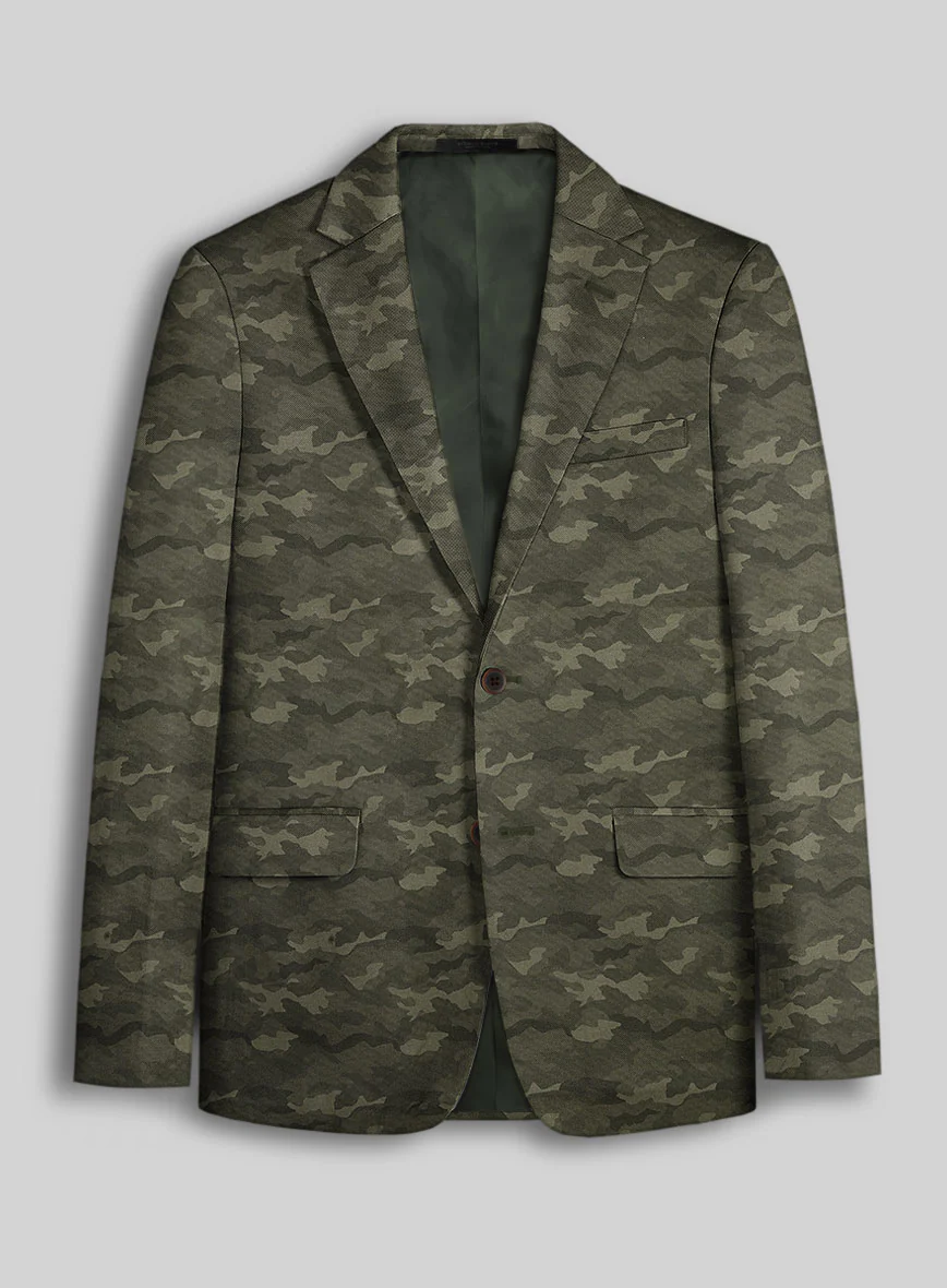 Modern Green Camo Suit - Image 5
