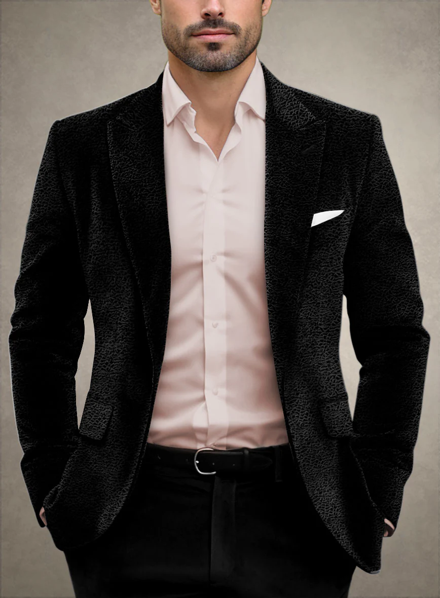 Mosaic Velvet Blazer - Image 2