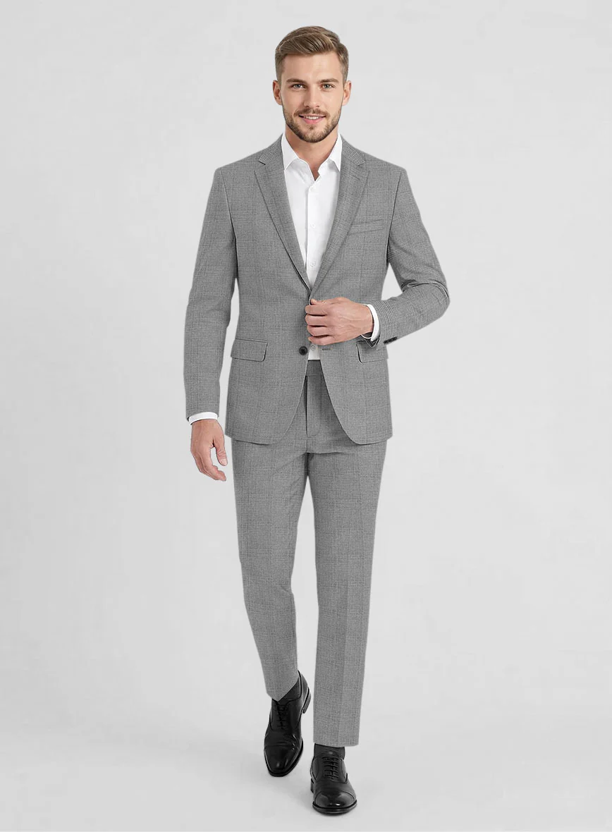 Muted Gray Glen Suit