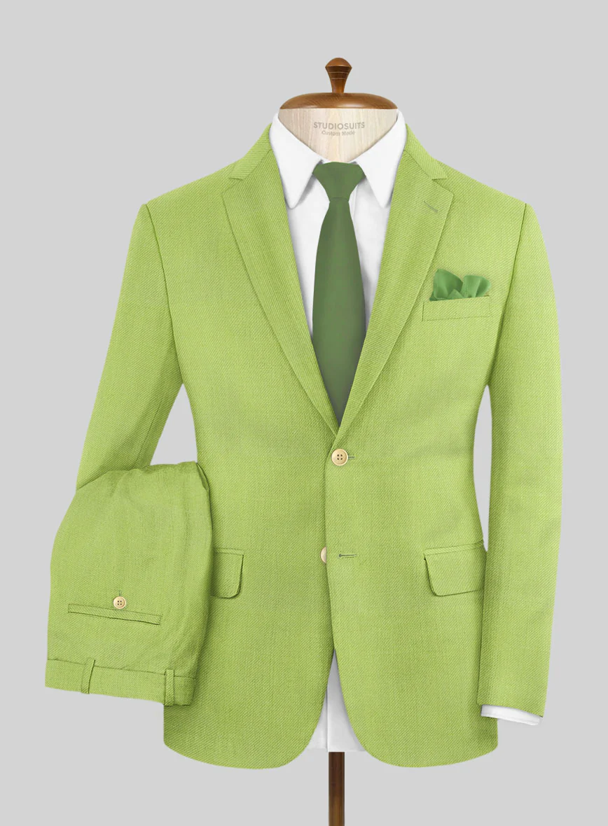 Muted Neon Green Suit - Image 2