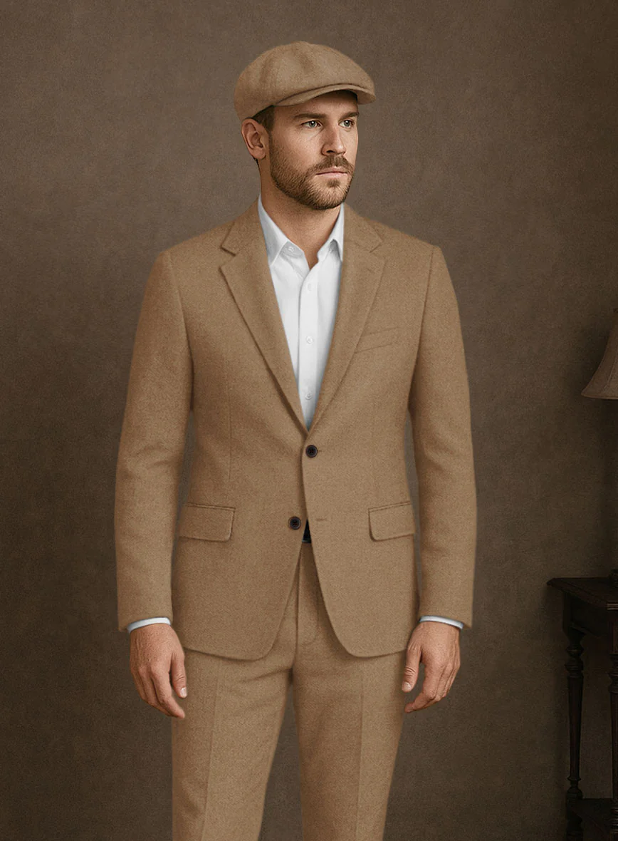 Naples Biscotti Tweed Jacket - Image 2