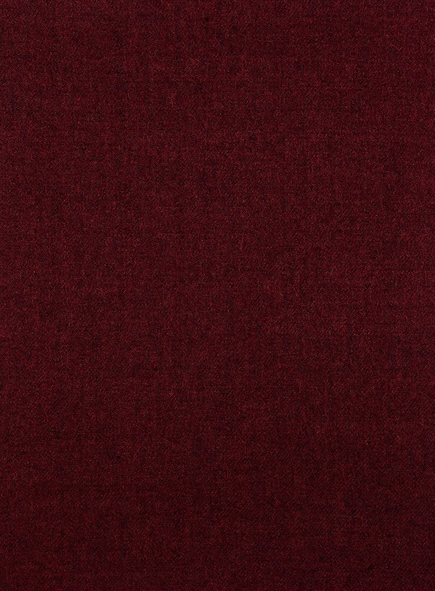 Naples Burgundy Tweed Suit - Image 6