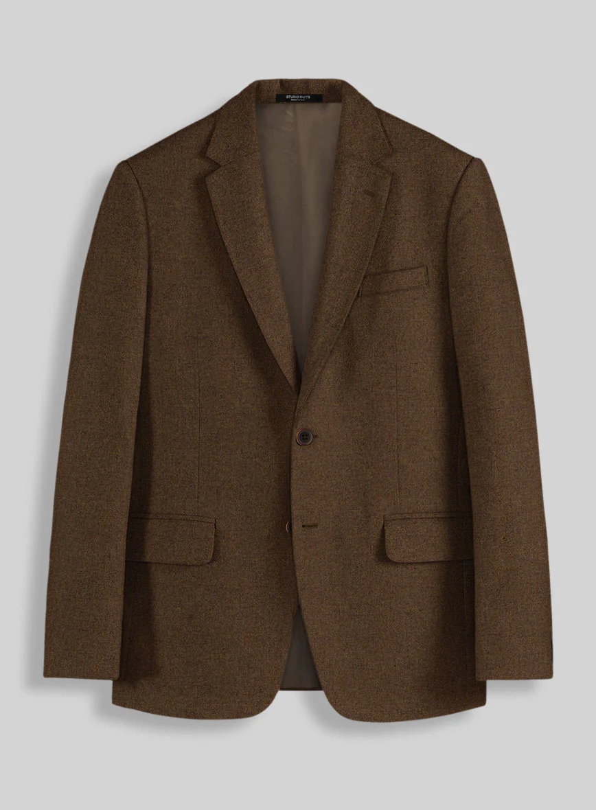 Naples Caffe Brown Tweed Jacket