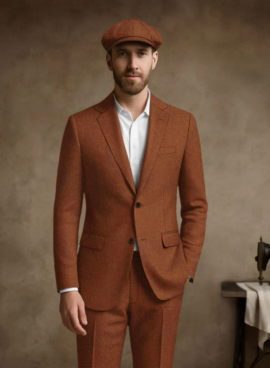 Naples Cosmic Tan Tweed Jacket - Image 2