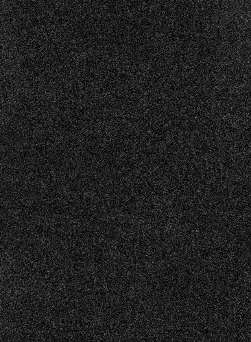 Naples Dark Charcoal Tweed Suit - Image 9