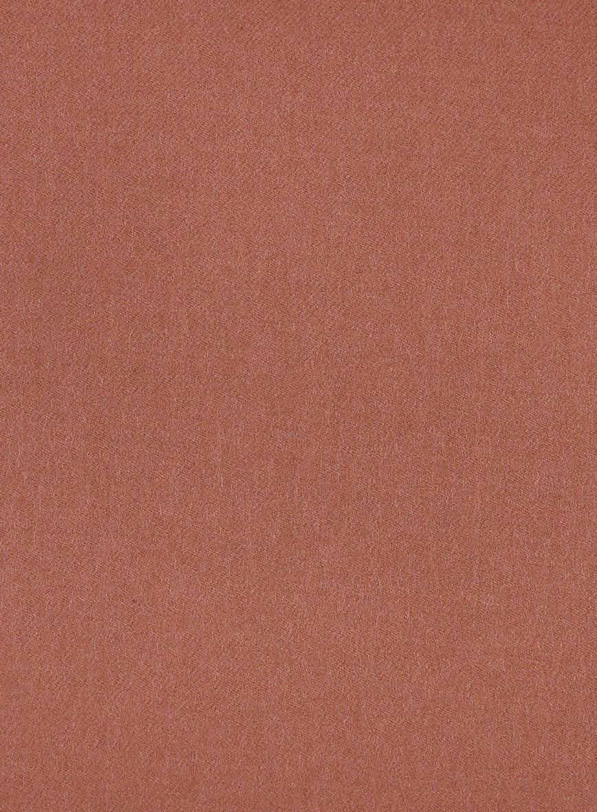 Naples Dark Salmon Pink Tweed Double Breasted Jacket - Image 2
