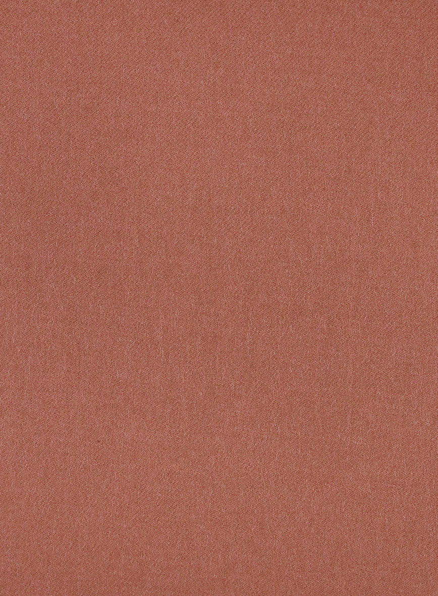Naples Dark Salmon Pink Tweed Newsboy Cap - Image 4