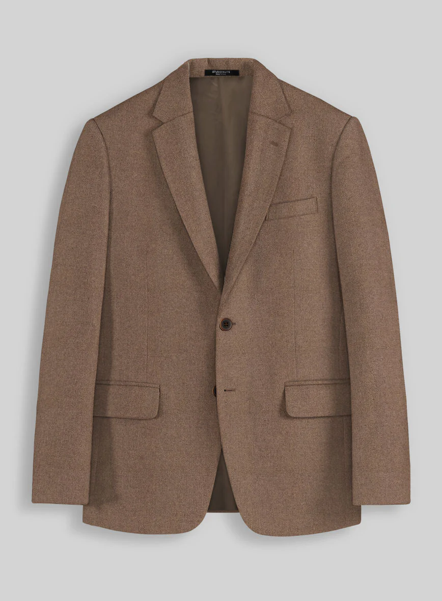 Naples Dolce Brown Tweed Suit - Image 2