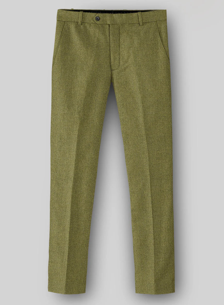Naples Festa Green Tweed Pants