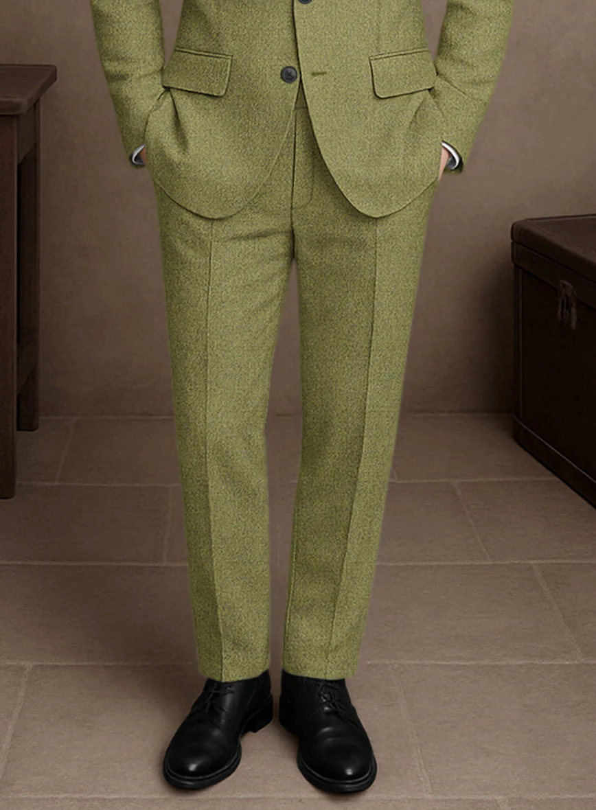 Naples Festa Green Tweed Pants - Image 2
