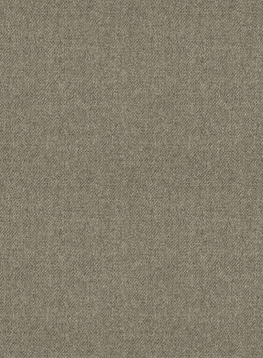 Naples Greige Tweed Double Breasted Suit - Image 4