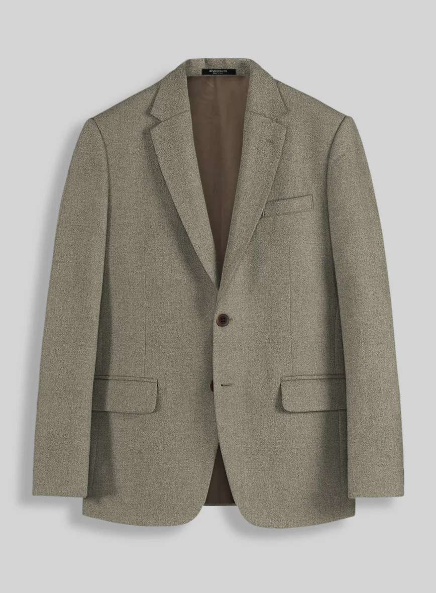 Naples Greige Tweed Jacket