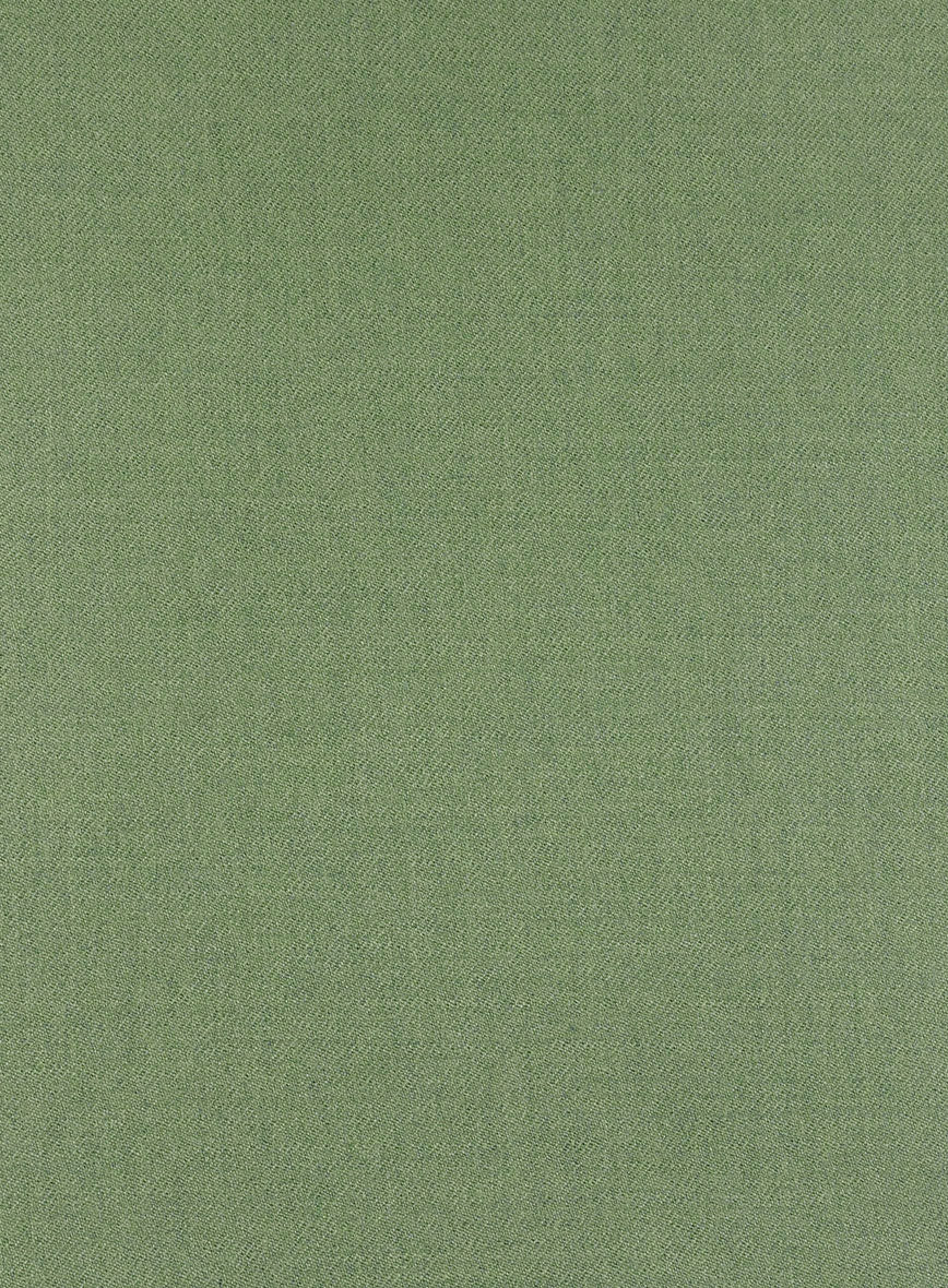 Naples Honeydew Green Tweed Pants - Image 3