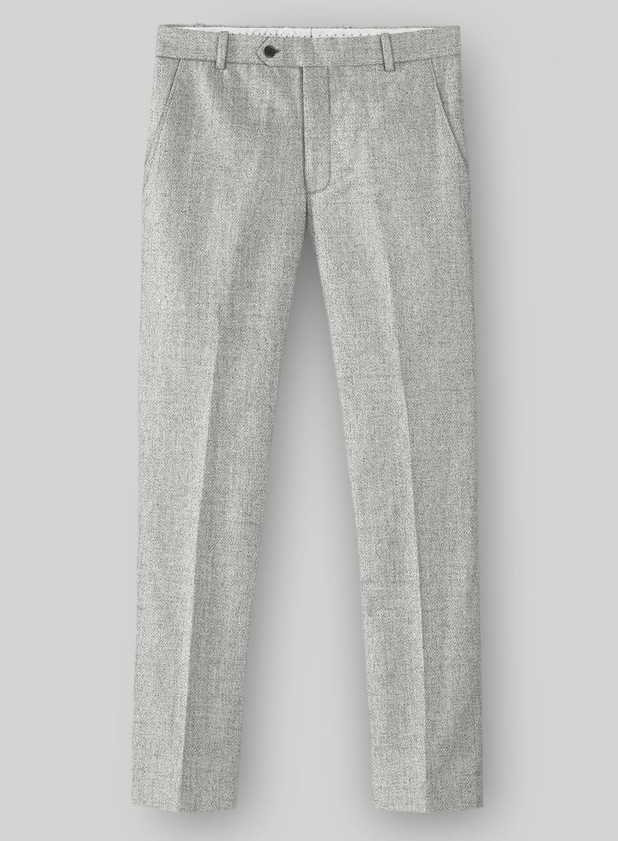 Naples Ice Gray Tweed Suit - Image 6