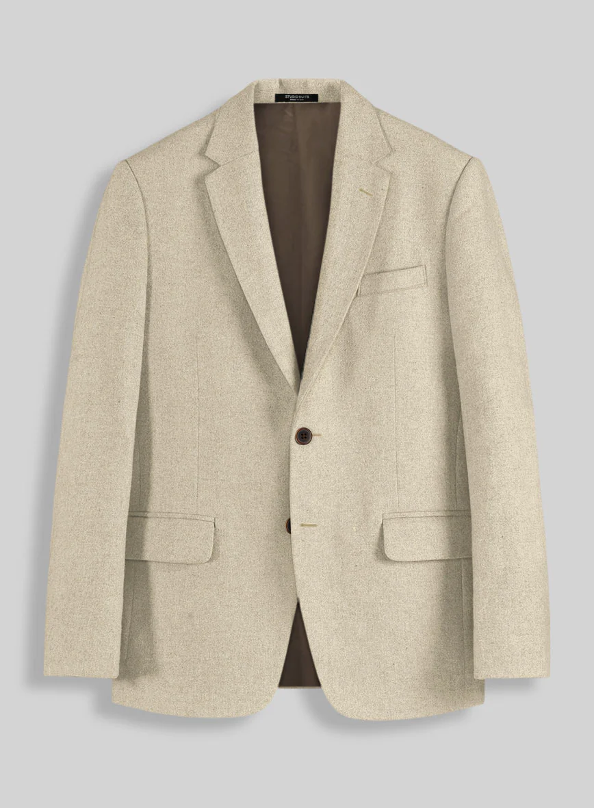 Naples Latte Tweed Jacket