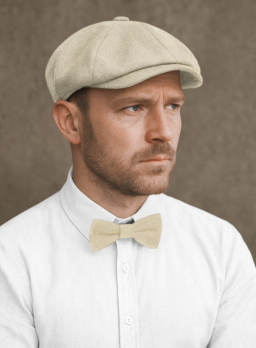 Naples Latte Tweed Newsboy Cap - Image 2