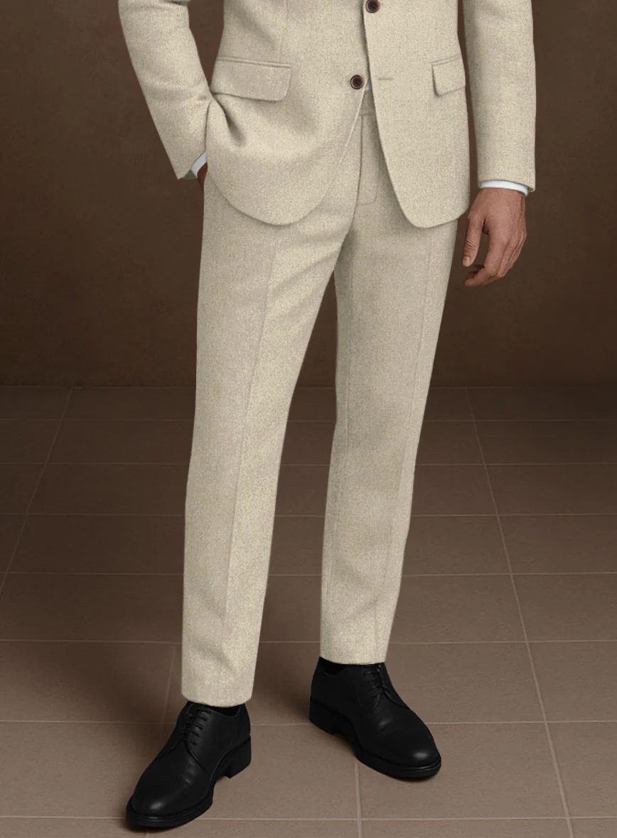 Naples Latte Tweed Pants - Image 2