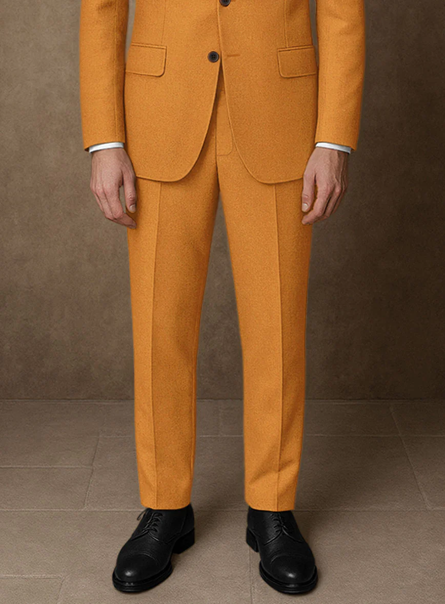 Naples Mustard Tweed Suit - Image 6