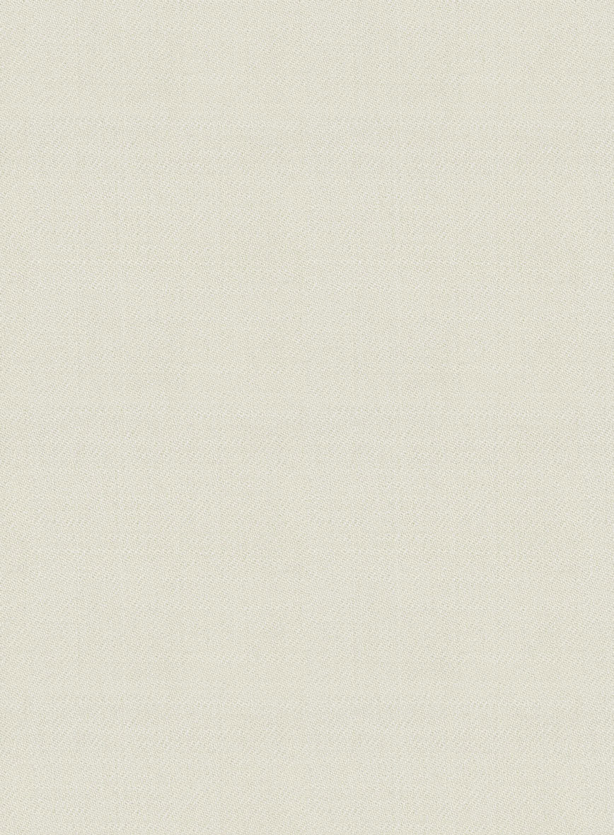 Naples Off White Tweed Pea Coat - Image 3