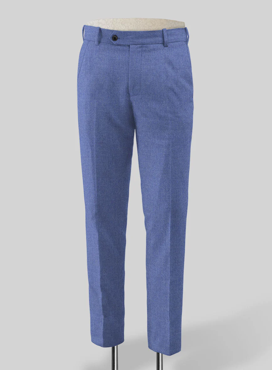 Naples Paris Blue Tweed Pants - Image 2