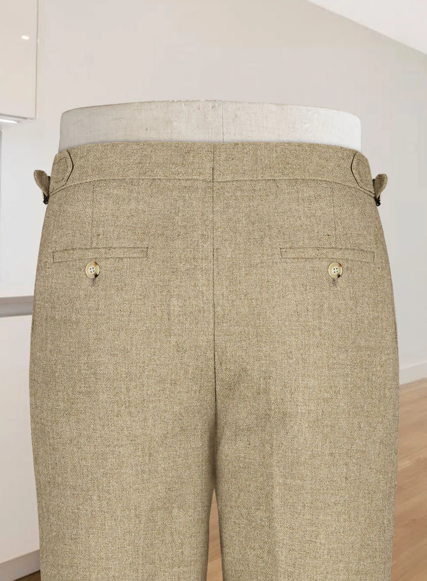 Naples Pine Highland Tweed Trousers - Image 3