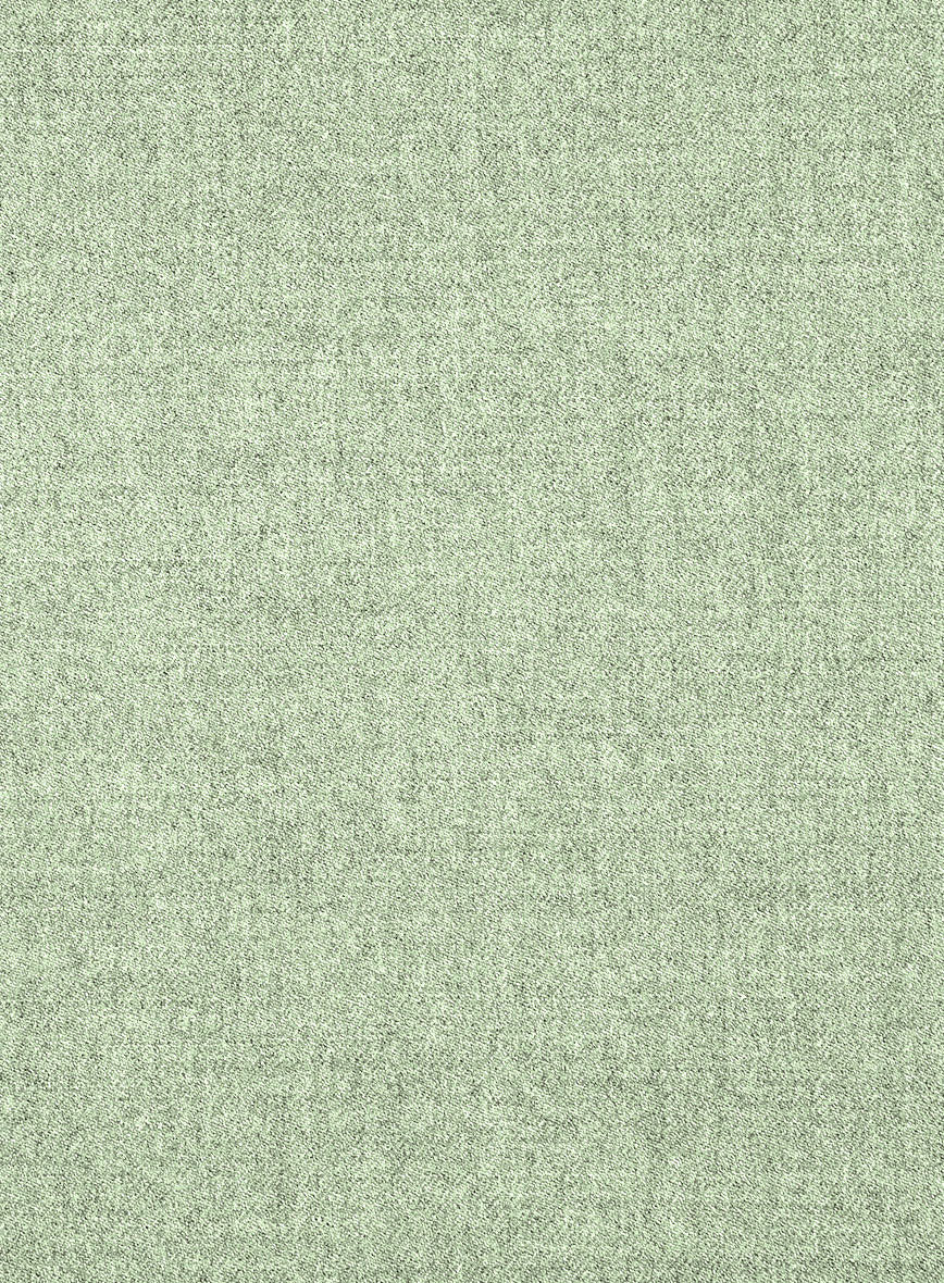 Naples Pista Green Tweed Pants - Image 3