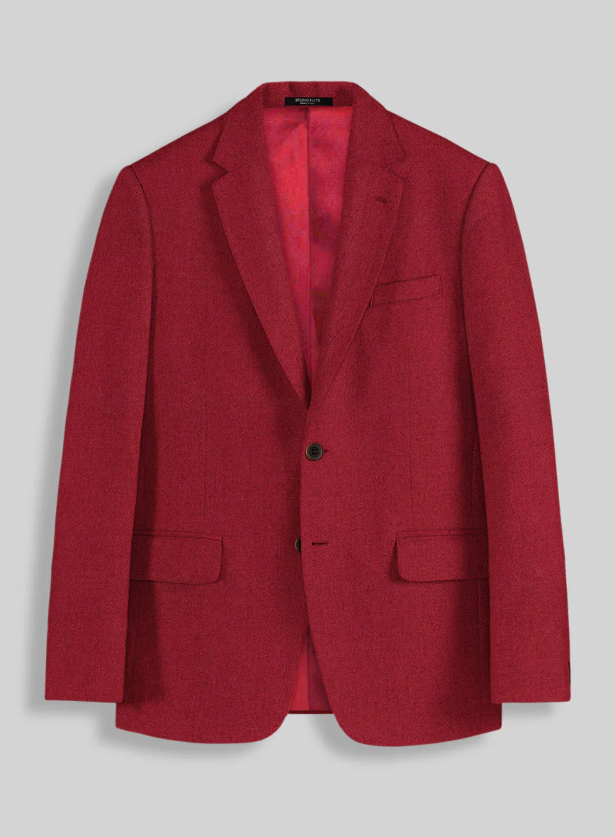 Naples Red Tweed Jacket