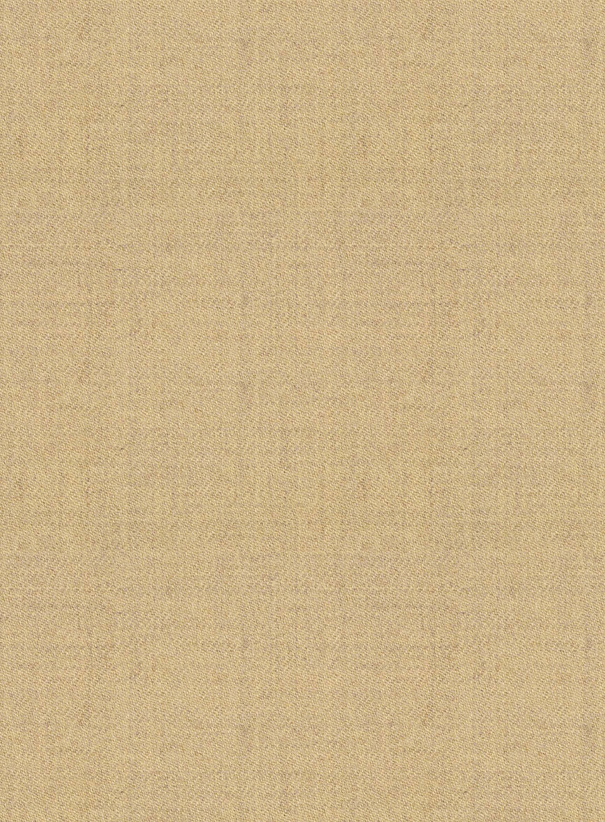 Naples Sahara Beige Tweed Double Breasted Jacket - Image 2
