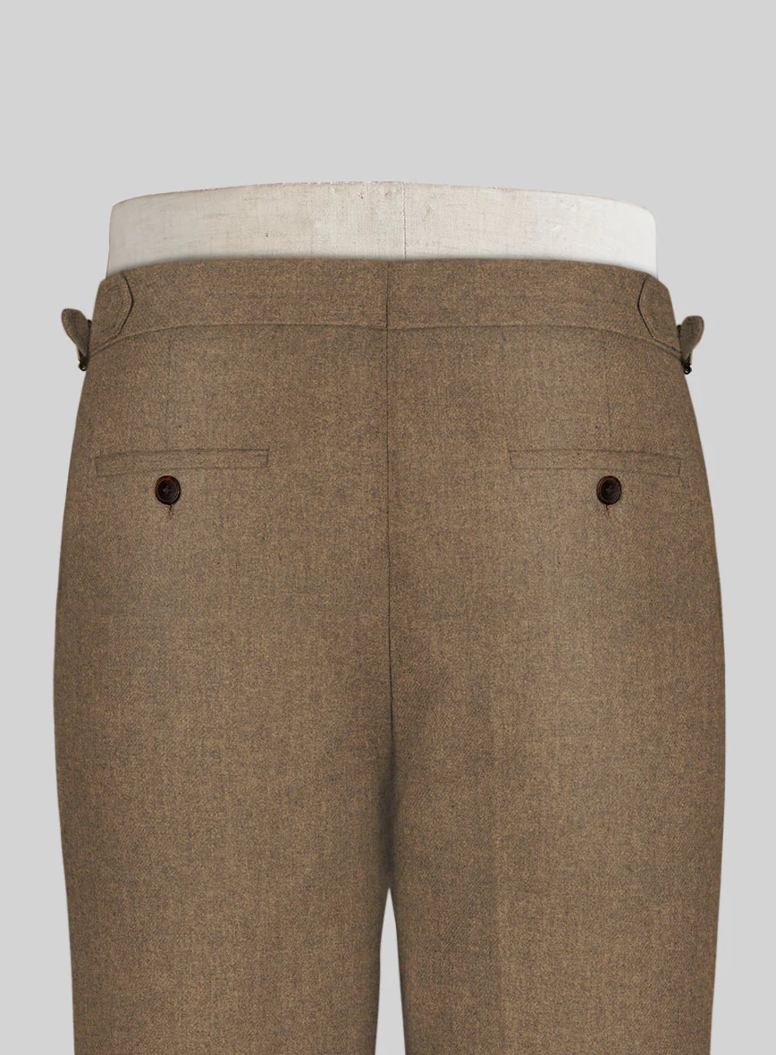 Naples Sahara Highland Tweed Trousers - Image 3