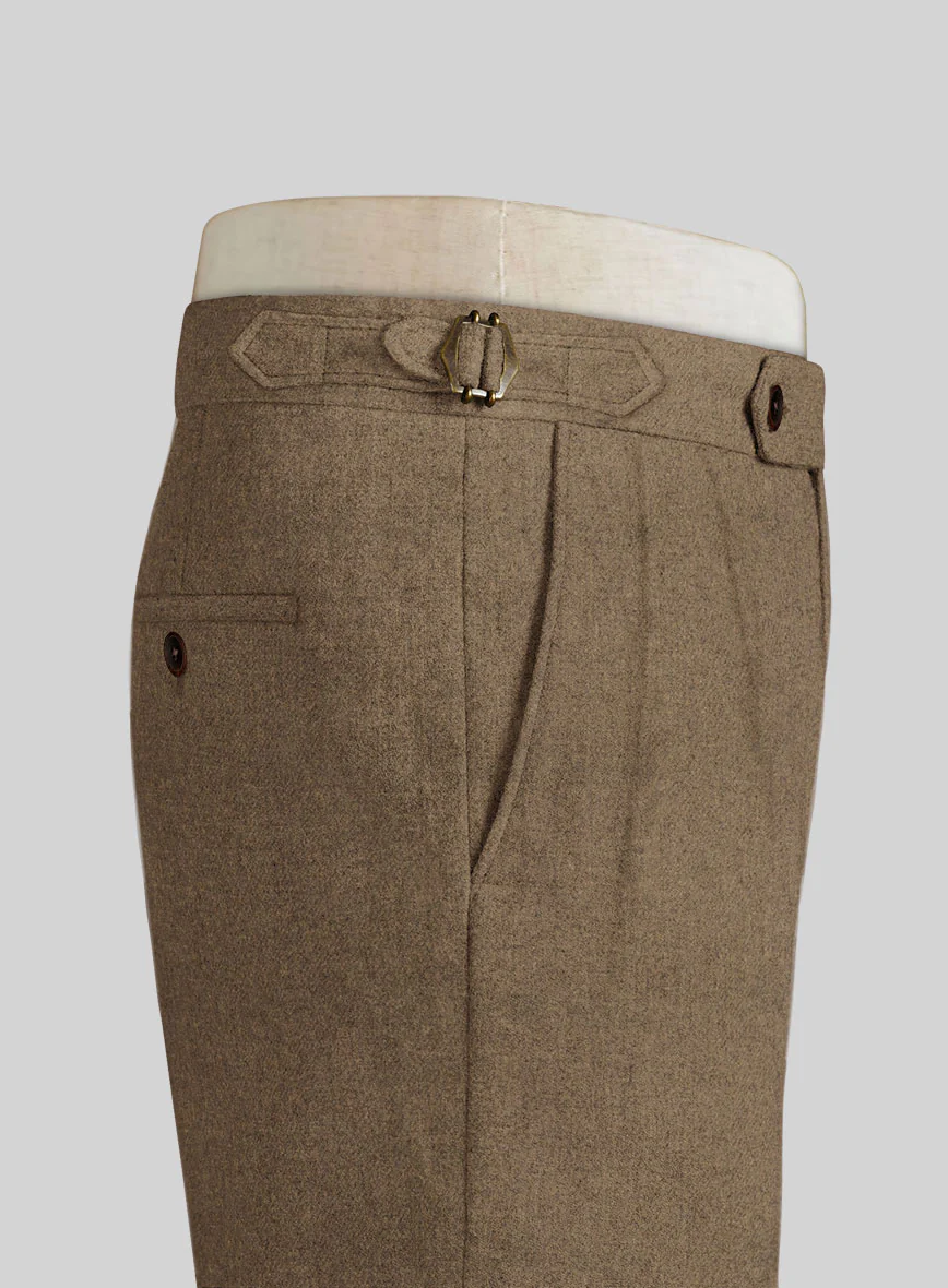 Naples Sahara Highland Tweed Trousers - Image 4