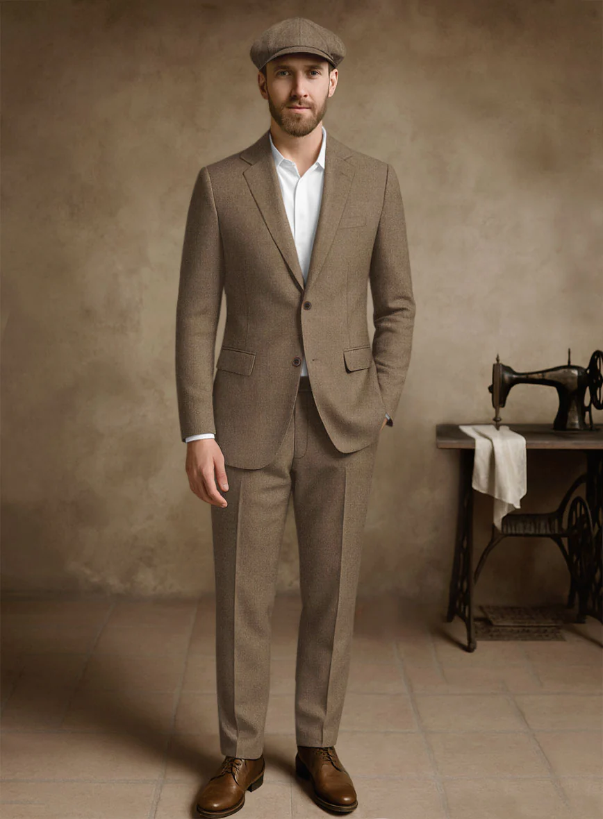 Naples Sahara Tweed Suit
