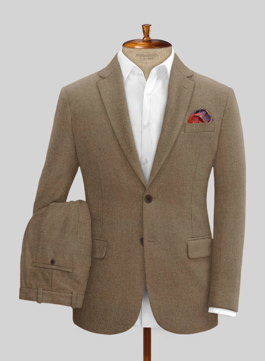 Naples Sahara Tweed Suit - Image 2
